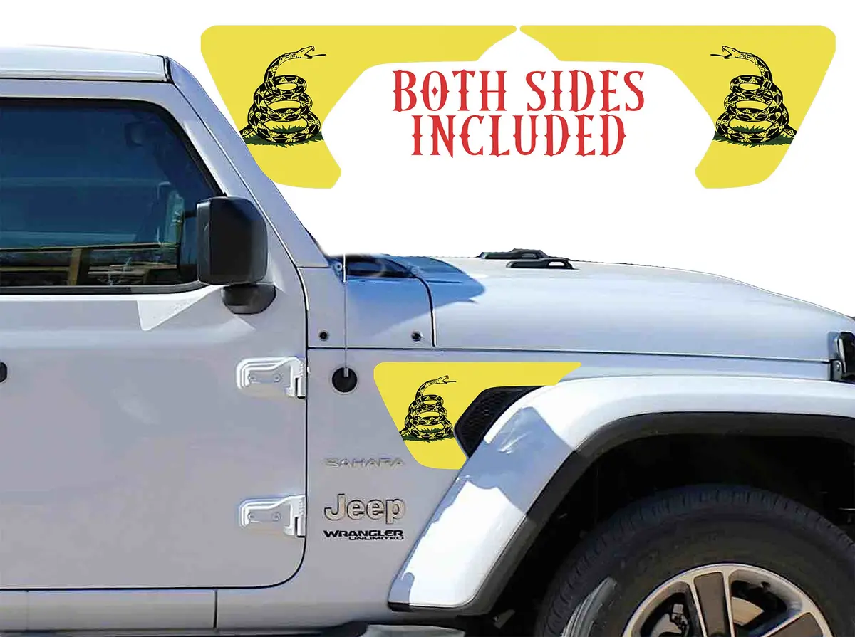 Fender Vent For The Jl Or Jt 2018 Or Newer Don't Tread On Me 1