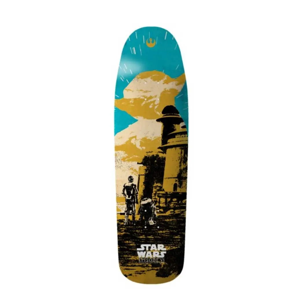 Element X Star Wars 80S Yoda Shaped 9.25" Deck 1