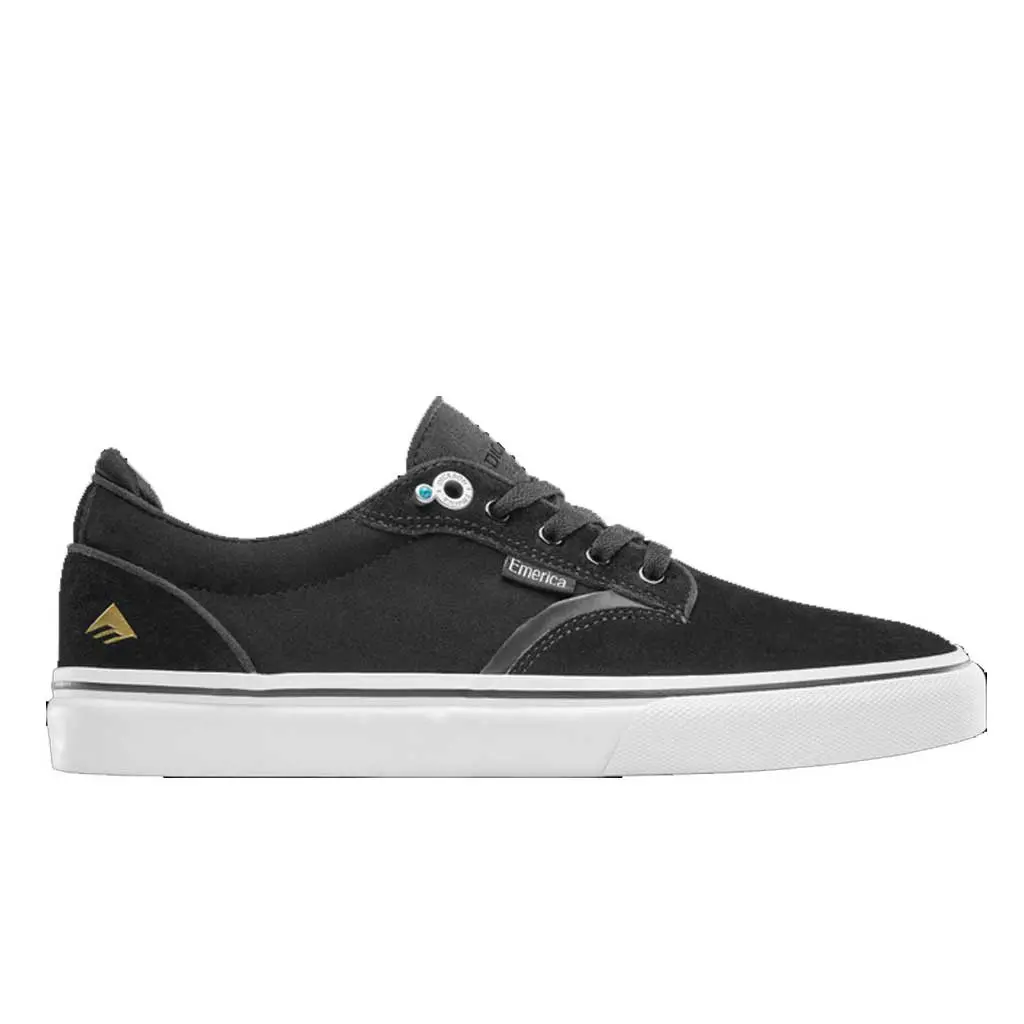 Emerica Dickson - Black/White/Gold 1