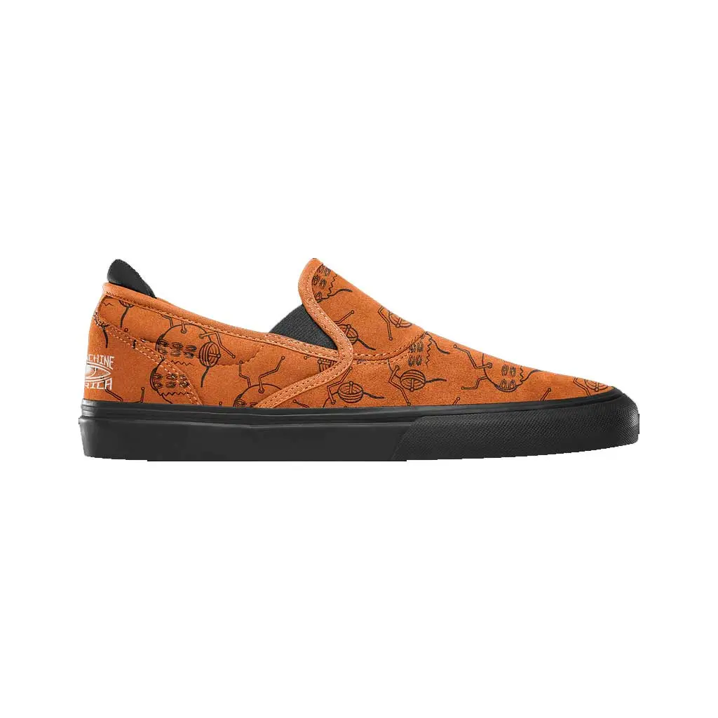 Emerica X Toy Machine Wino G6 Slip On - Burnt Orange 1