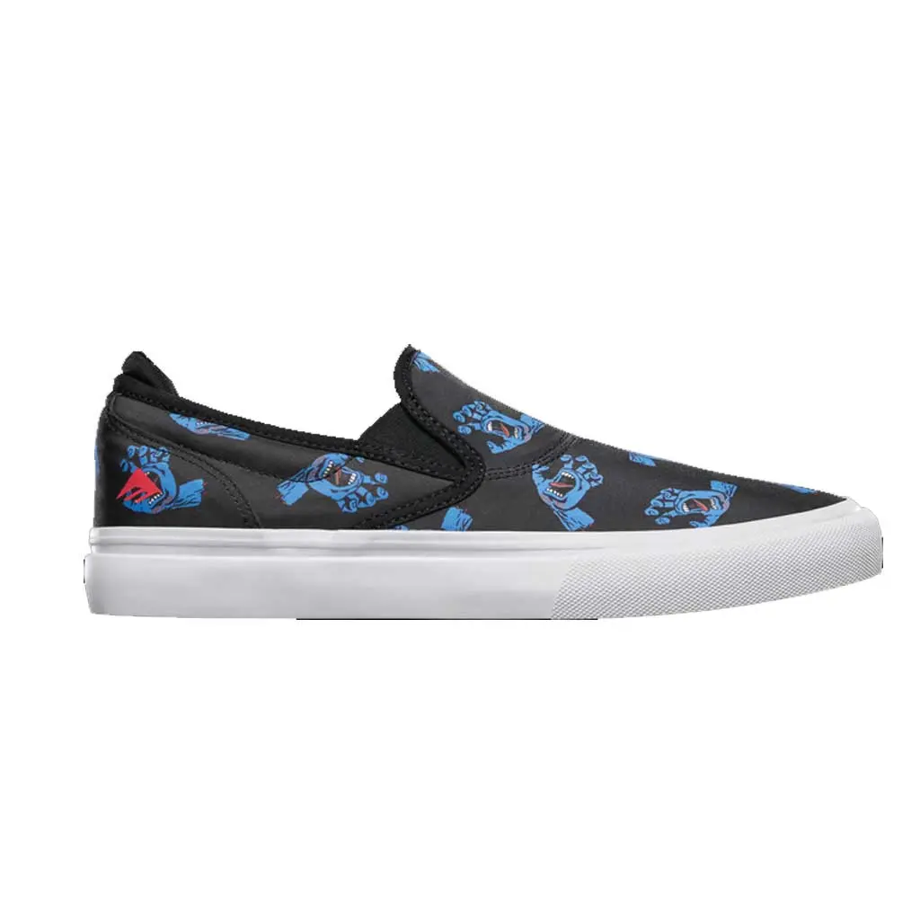 Emerica X Santa Cruz Wino G6 Slip On - Blue/Black/White 1