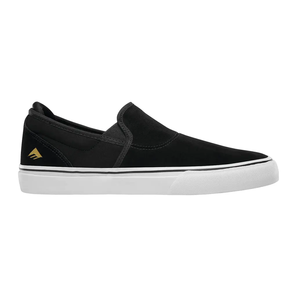 Emerica Wino G6 Slip-On - Black/White/Gold 1