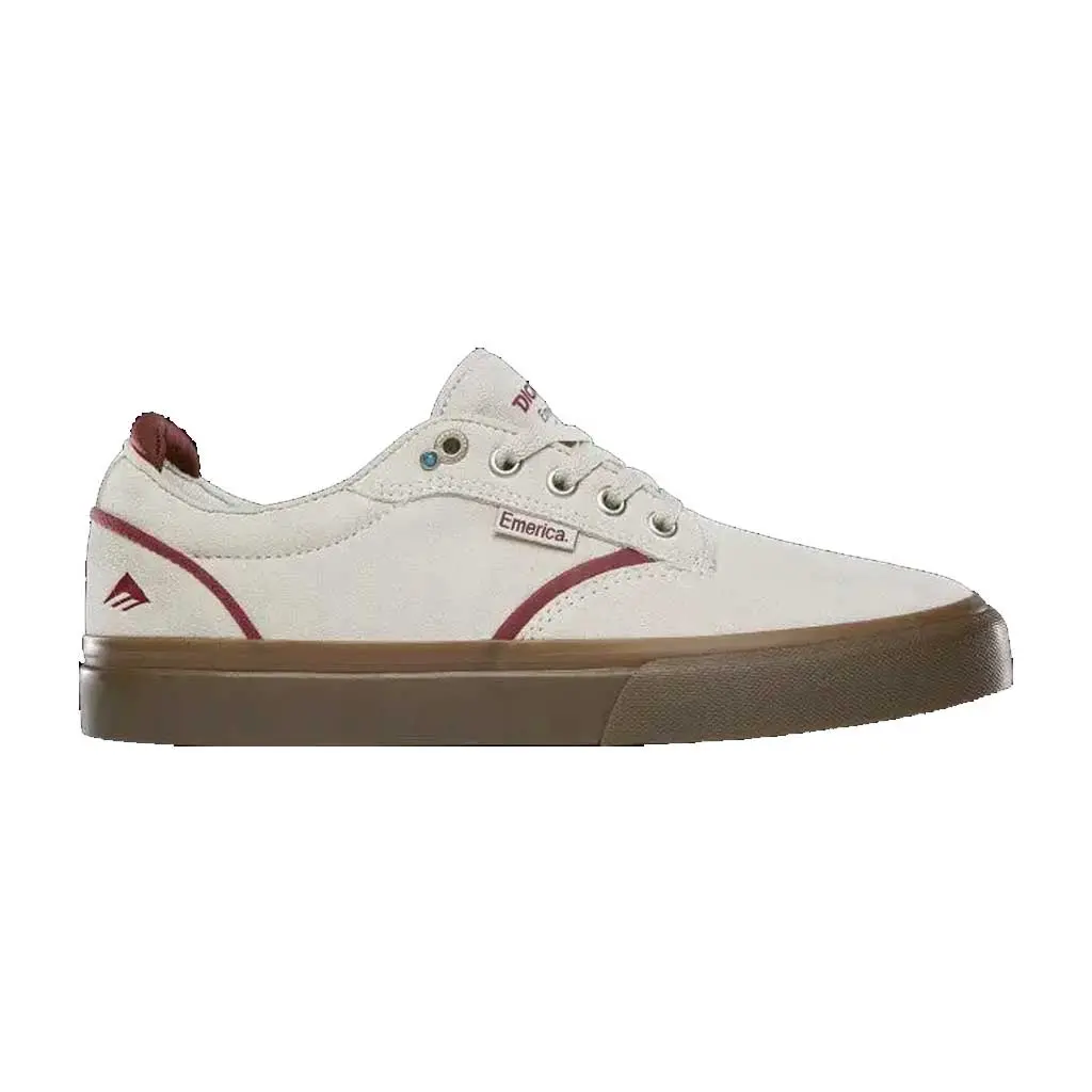Emerica Dickson - White/Red/Gum 1