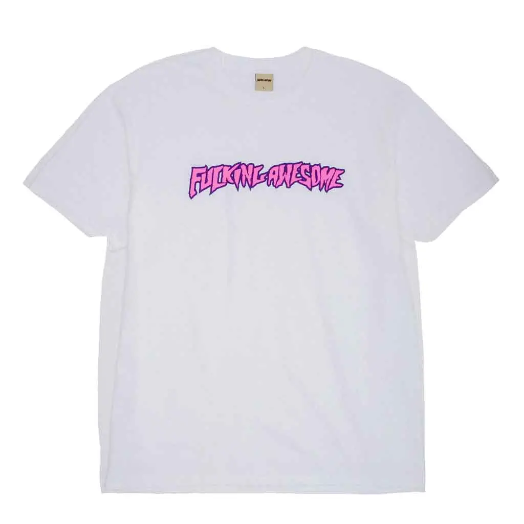 Fucking Awesome 2025 Stamp Logo S/S Tee - White 1