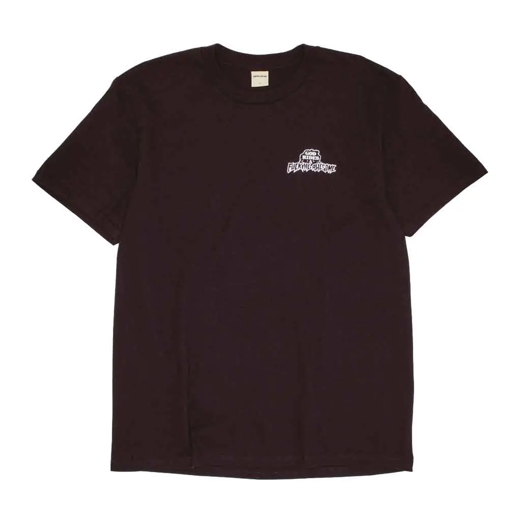 Fucking Awesome God Rides Fa S/S Tee - Black 1