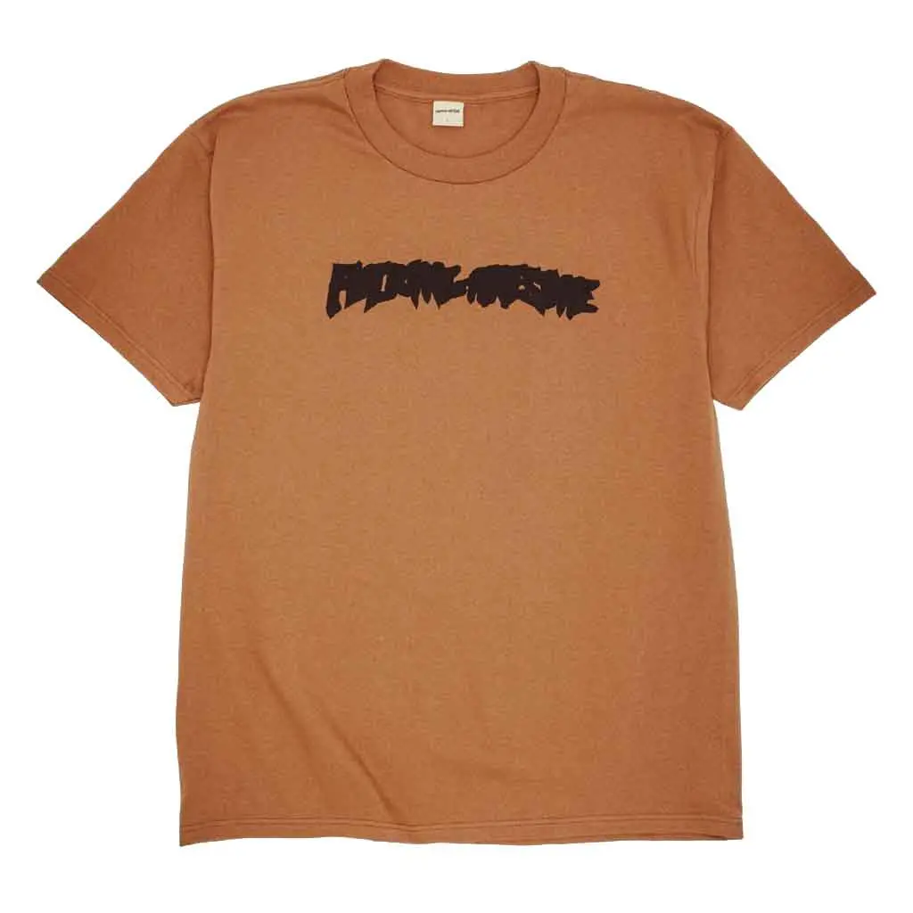 Fucking Awesome Ink Trap Stamp Logo S/S Tee - Brown 1