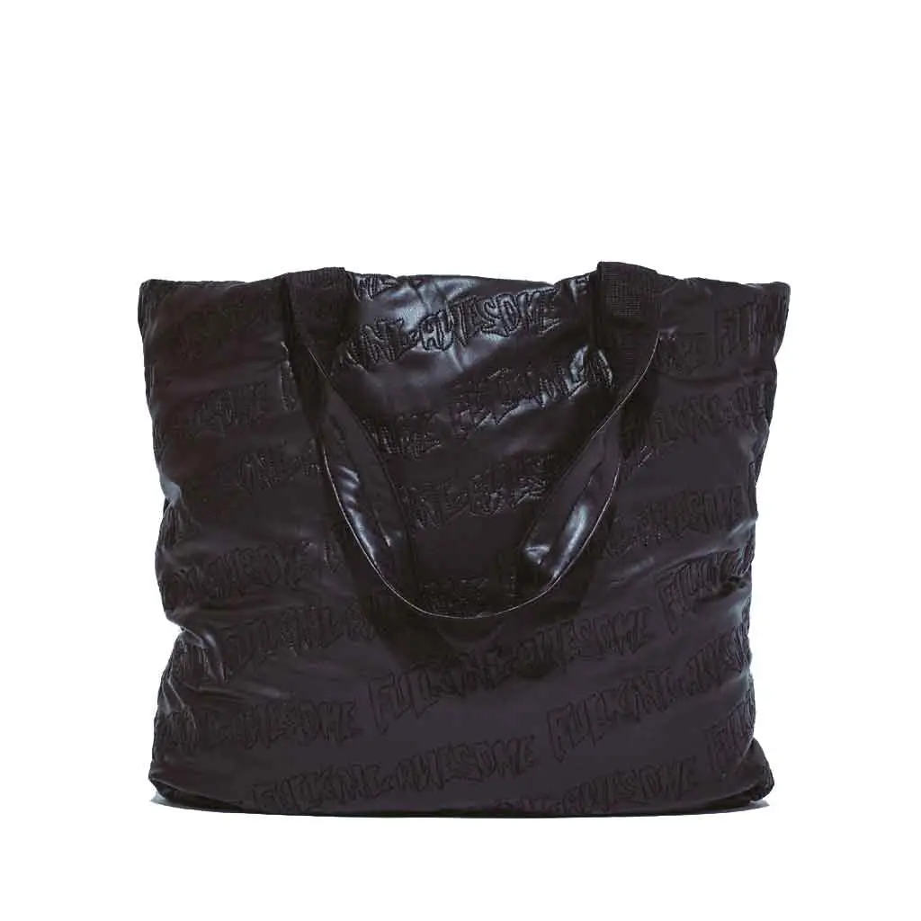 Fucking Awesome Puffer Tote Bag - Black 1