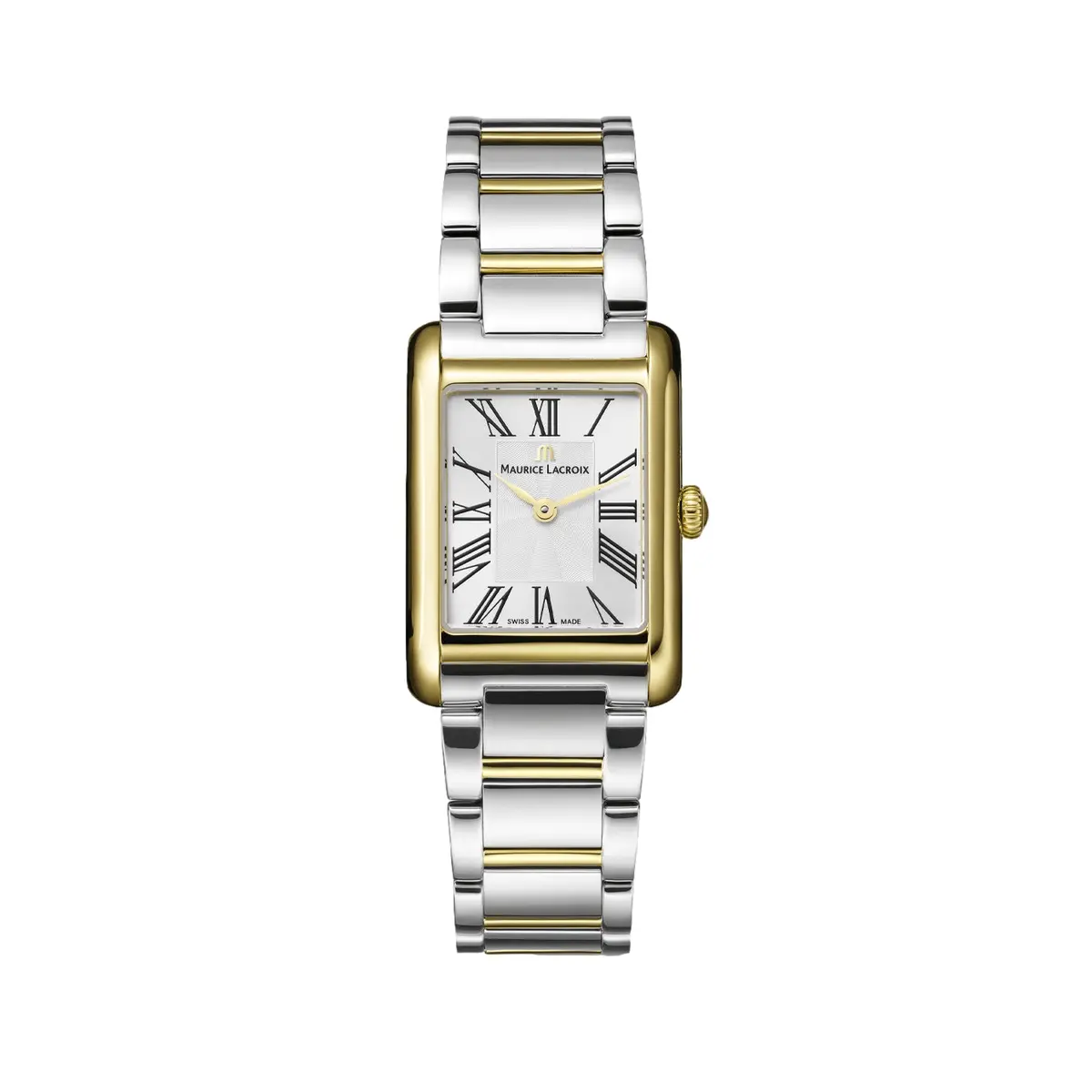 Fiaba Square Two-Tone 24Mm - Silver On Bracelet 1