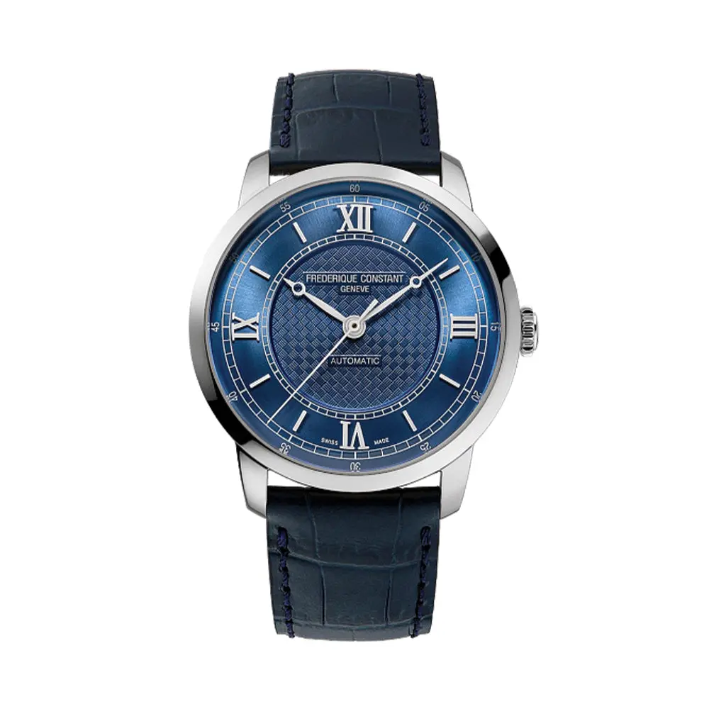 Classics Premiere Automatic 38.5Mm - Blue On Leather Strap 1