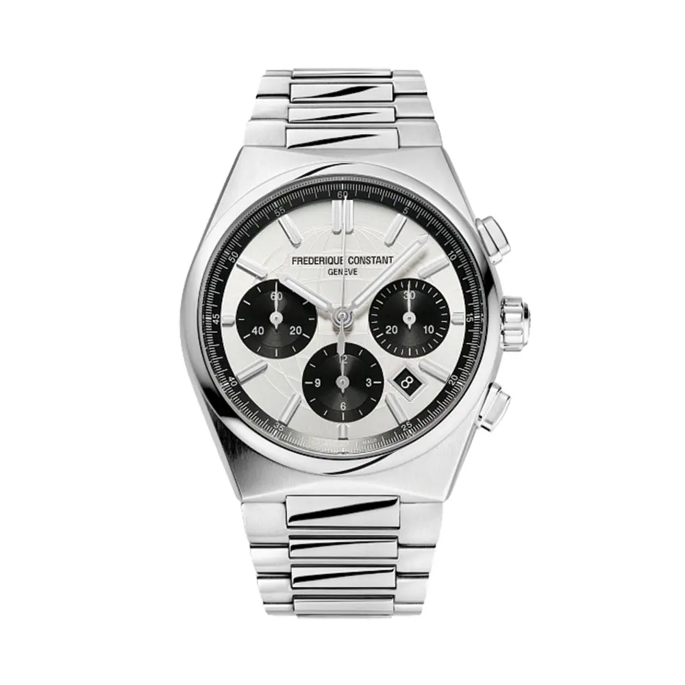 Highlife Chronograph Automatic 41Mm - White On Bracelet 1