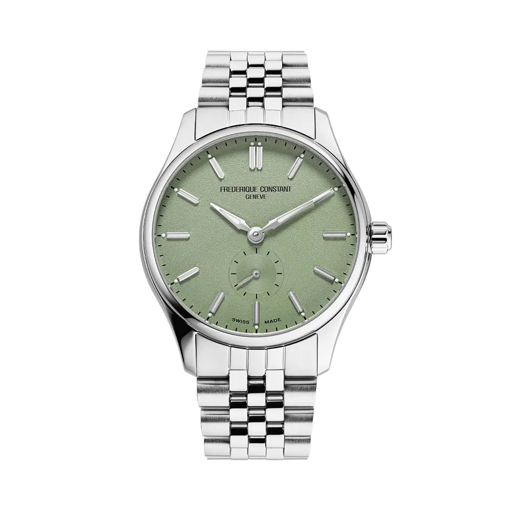 Classics Index Automatic Steel 39Mm - Green On Bracelet 1