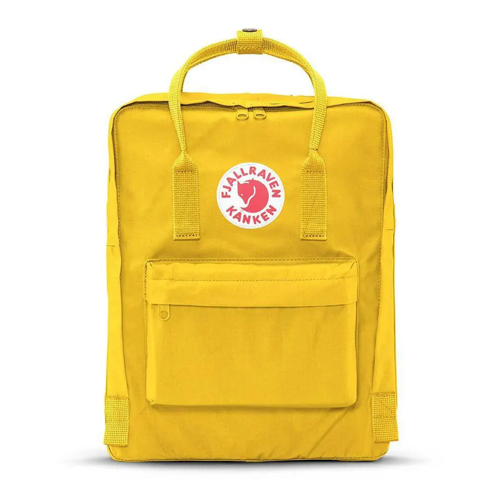 Fjallraven Kanken Backpack - Warm Yellow 1
