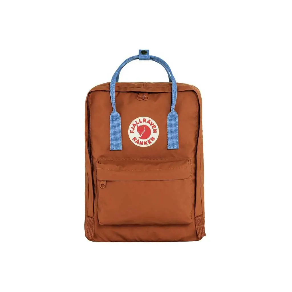 Fjallraven Kanken Backpack - Terracotta Brown/Ultramarine 1