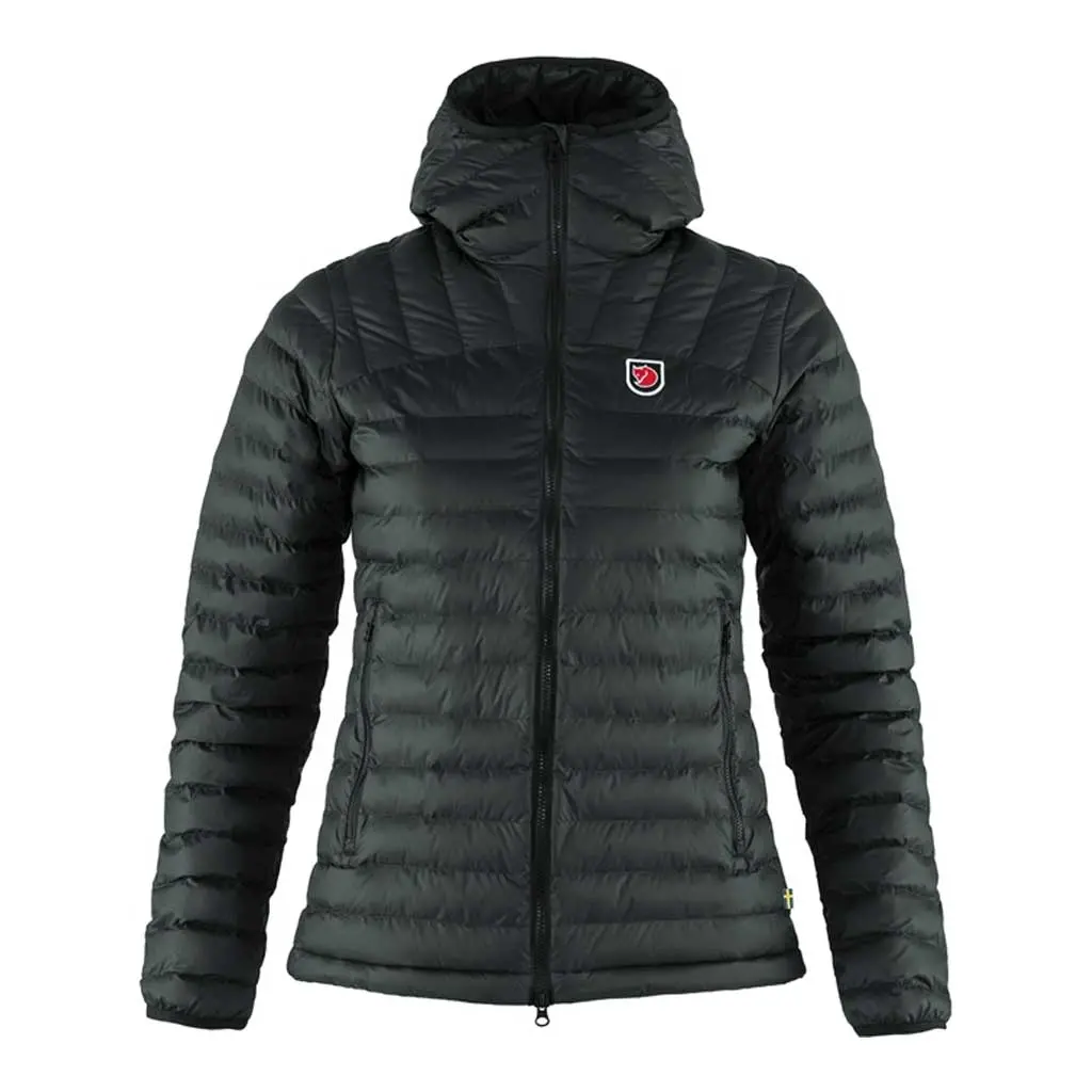 Fjallraven Women's Expedition Latt Hoodie - Black 1