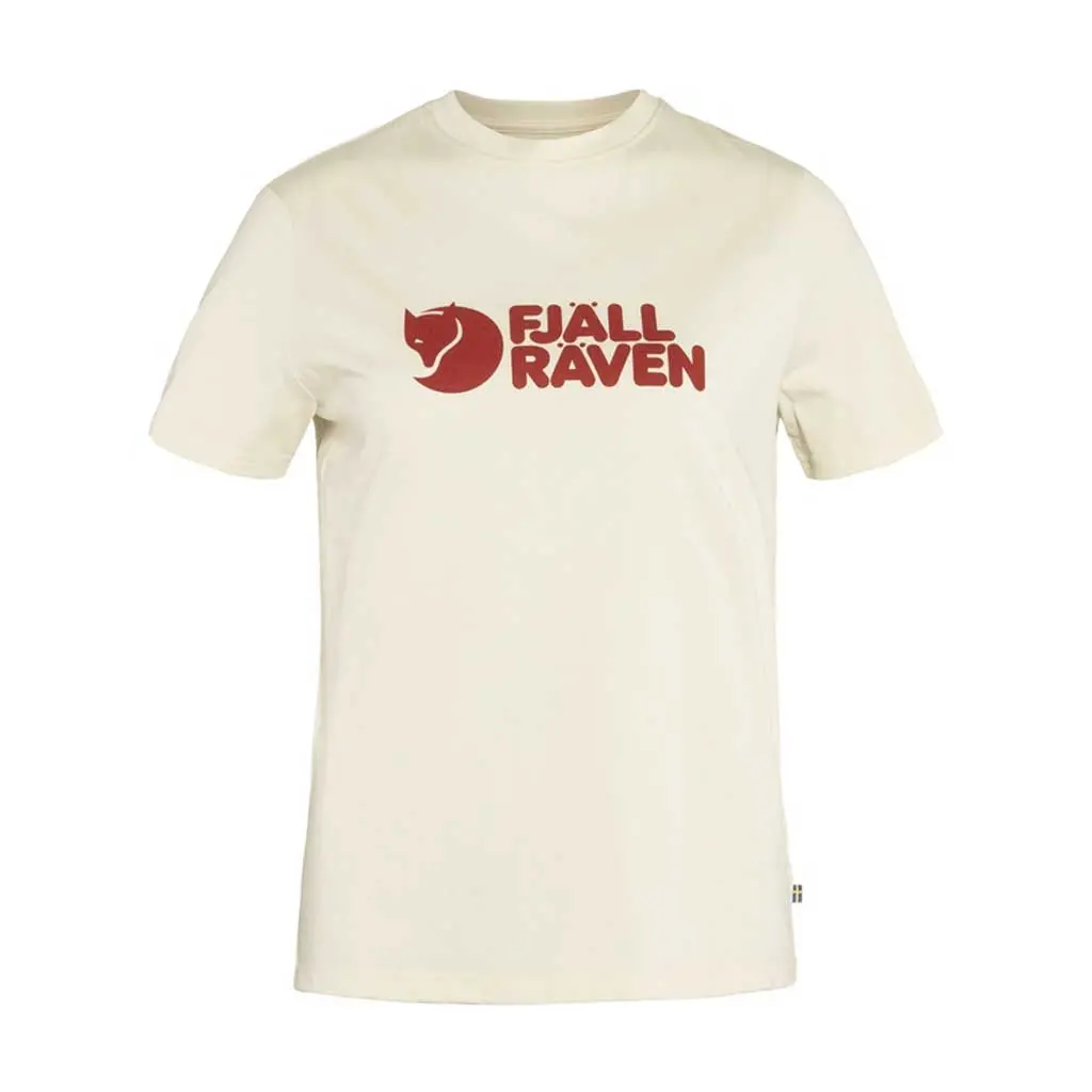 Fjallraven Women's Fjallraven Logo Tee - Chalk White 1