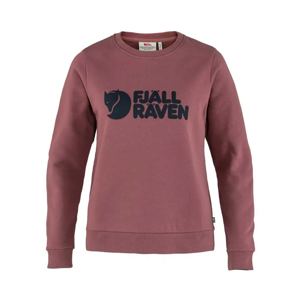 Fjallraven Women's Logo Sweater - Mesa Purple 1