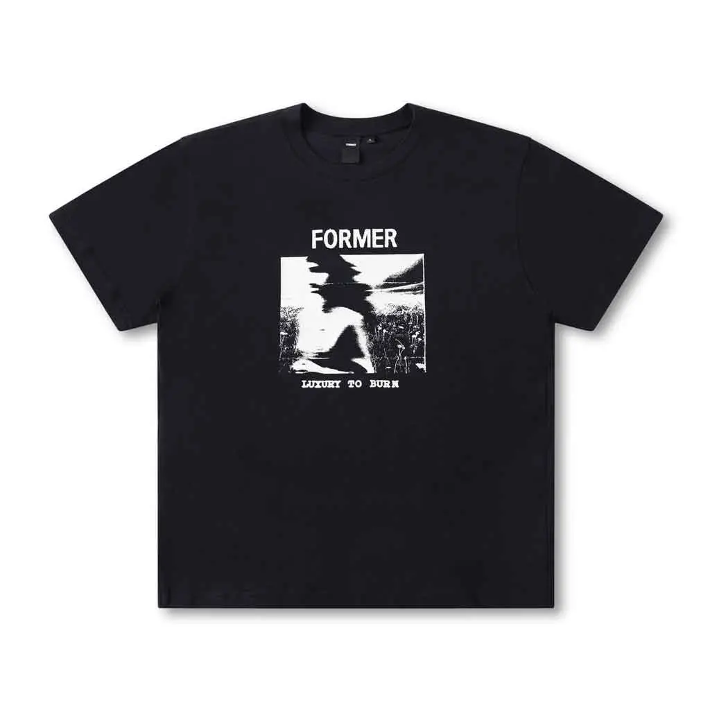 Former Shunning Tee - Washed Black 1