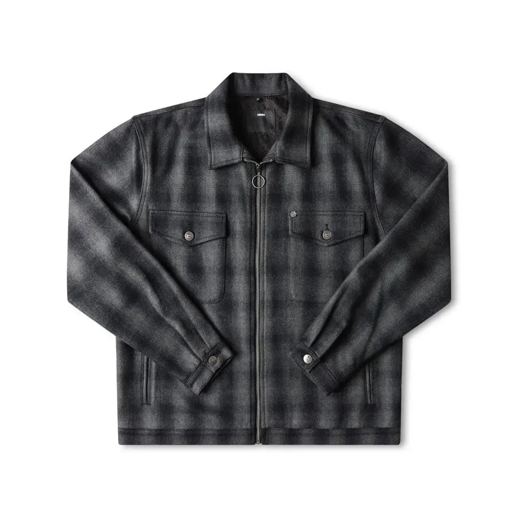 Former Ca Check Cage Jacket - Black 1