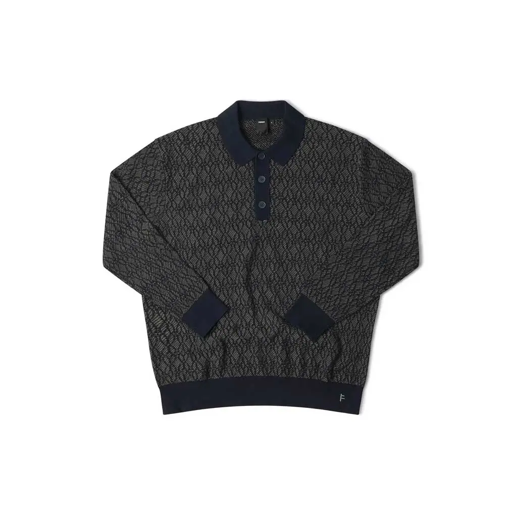 Former Expansion Knit Polo - Army/Navy 1
