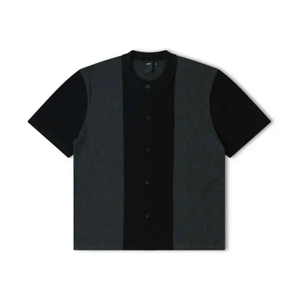 Former Marilyn Knit S/S Shirt - Black Charcoal 1
