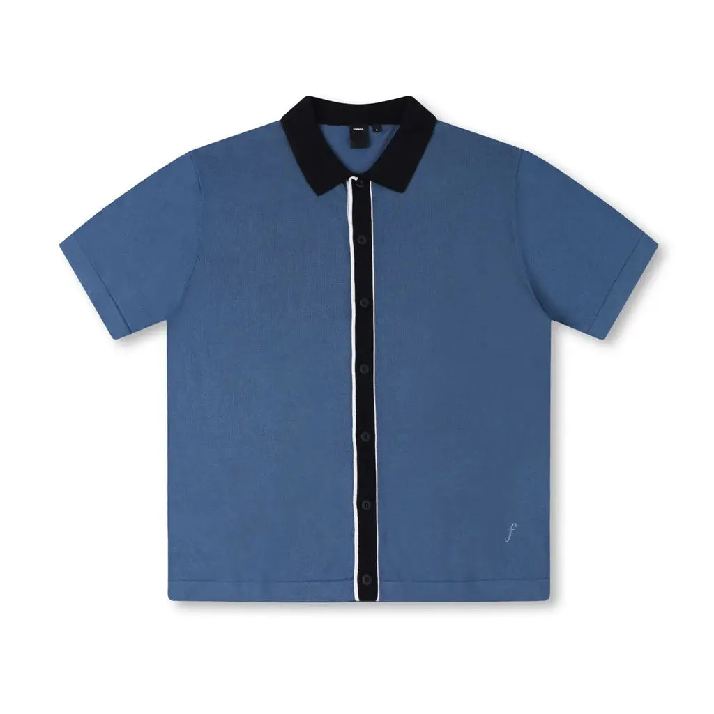 Former Marilyn S/S Knit Shirt - Steel 1