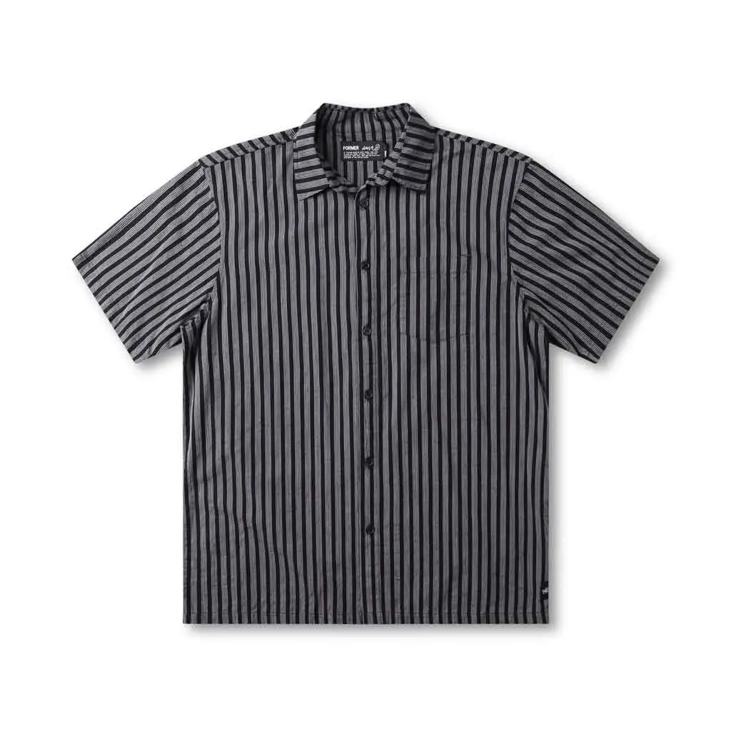 Former Reynolds Stripe Ss Shirt - Midnight 1