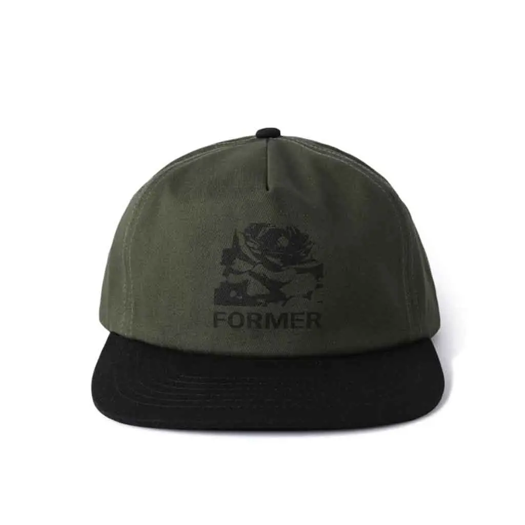 Former Rose Crux Cap - Olive Black 1