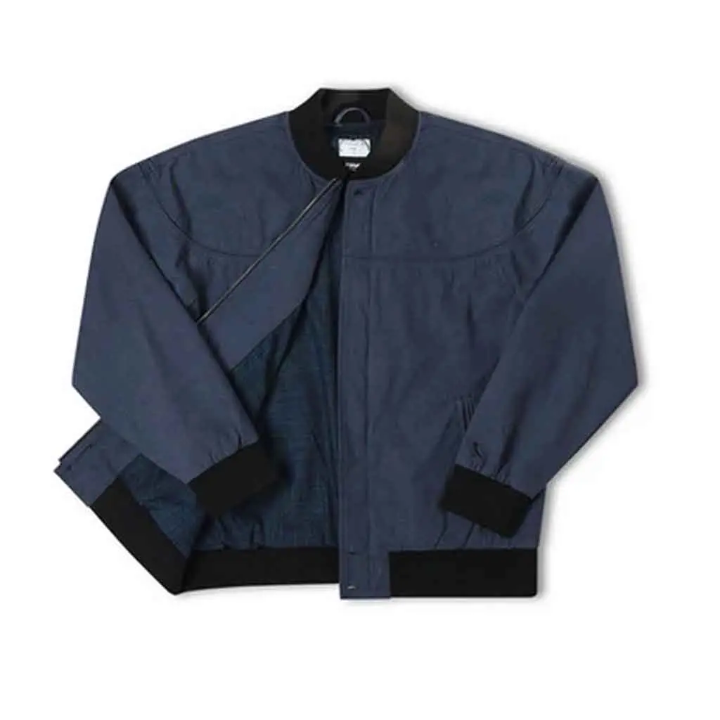Former Vt Suede Vomber Jacket - Navy 1