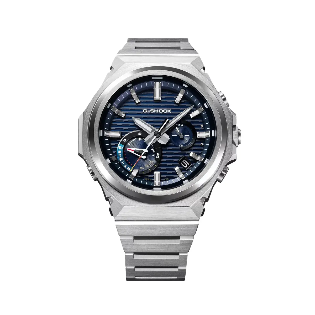 Gst-B1000d-2A G-Steel 44.2Mm - Blue On Bracelet 1