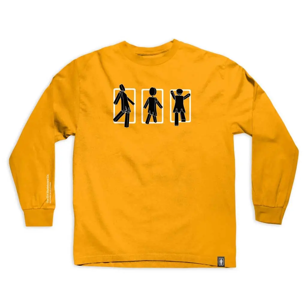 Girl Marionette Triple Og L/S T-Shirt - Gold 1
