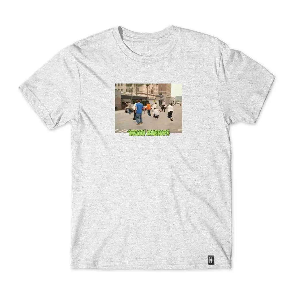 Girl X Yeah Right Photo S/S Tee - Sport Grey 1