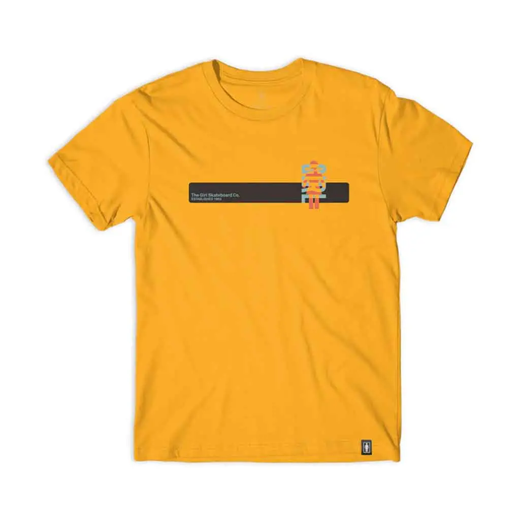 Girl Youth Knockout S/S Tee - Gold 1