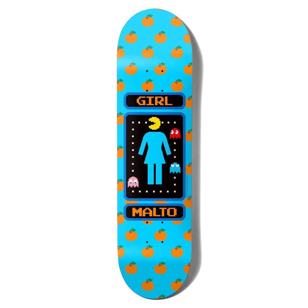 Girl X Pac-Man Malto Pac-Man 8.5" Deck 1