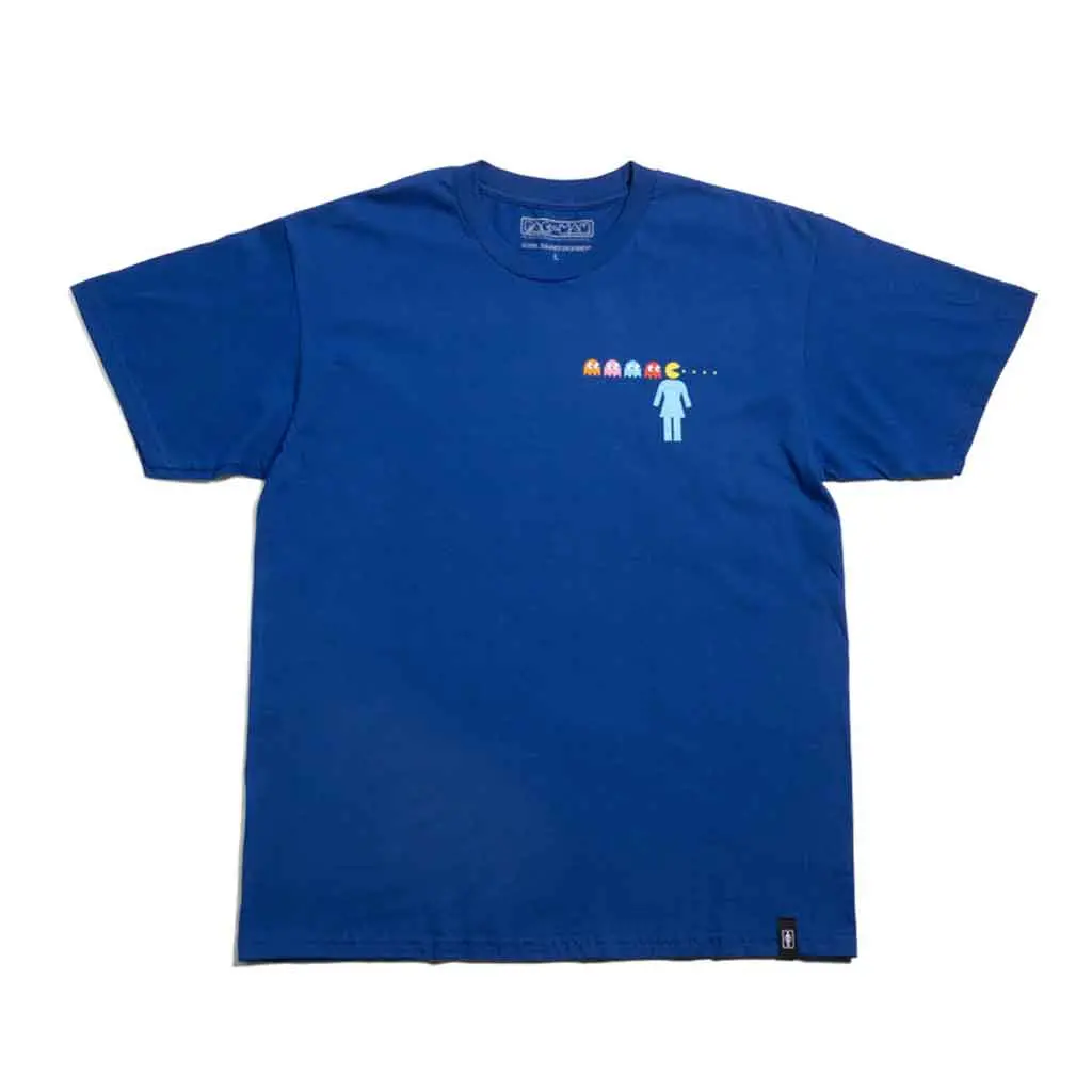 Girl X Pac-Man Og Pac-Man Maze S/S Tee - Royal 1