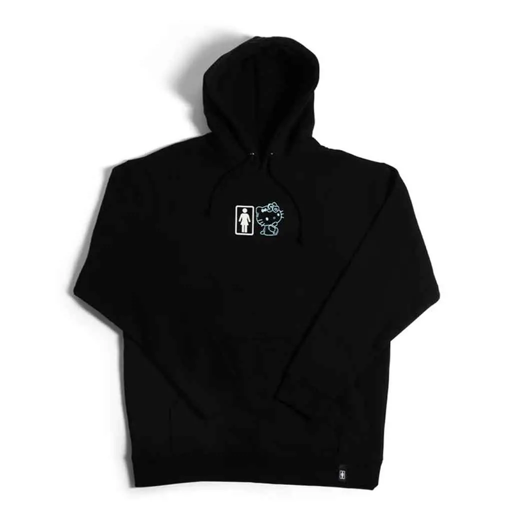 Girl X Sanrio Partners P/O Hood - Black 1