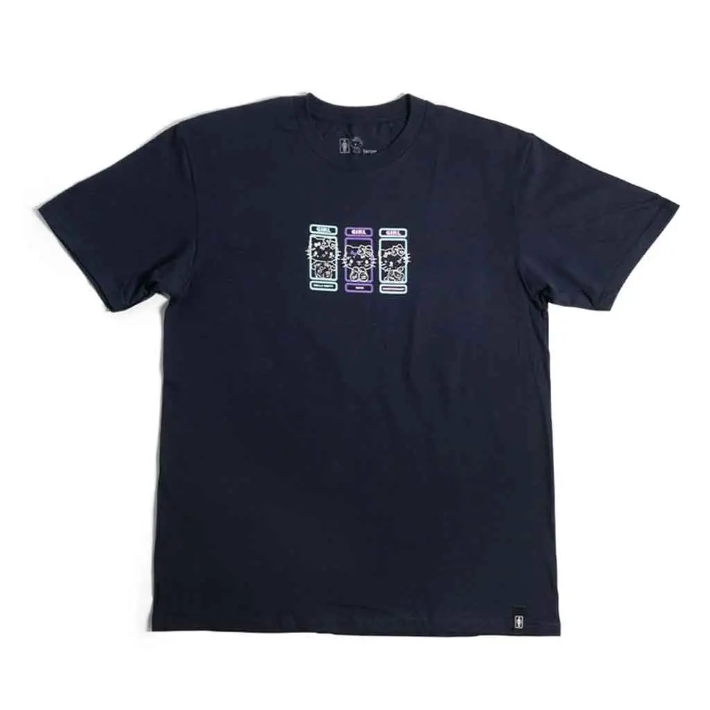Girl X Sanrio Squad S/S Tee - Navy 1