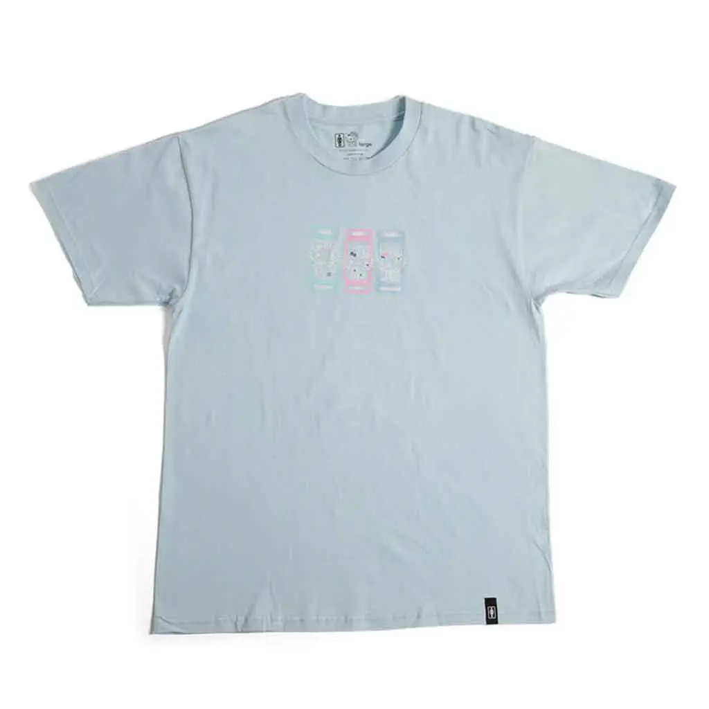 Girl X Sanrio Squad S/S Tee - Powder Blue 1