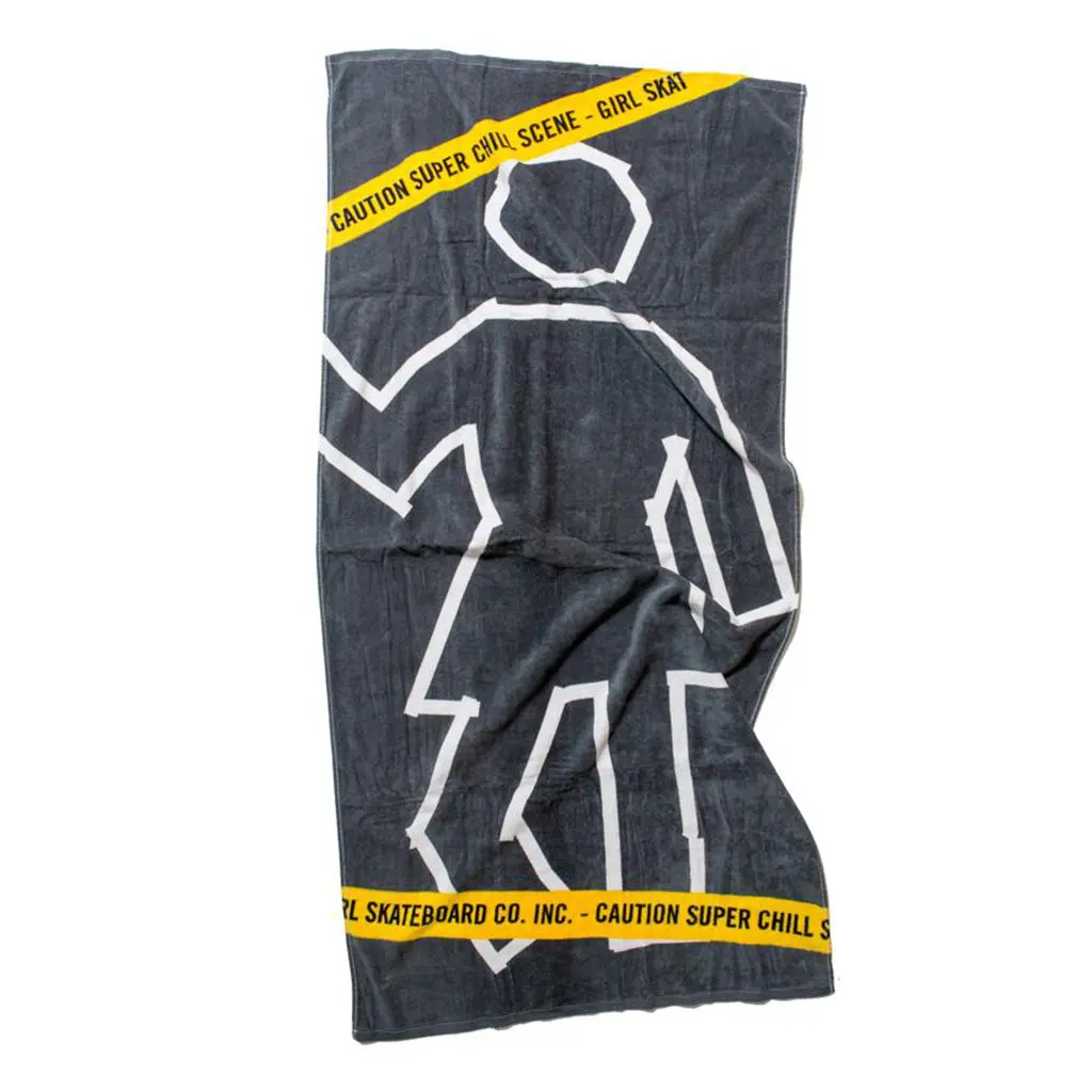 Girl The Girl Chill Scene Towel - Black 1