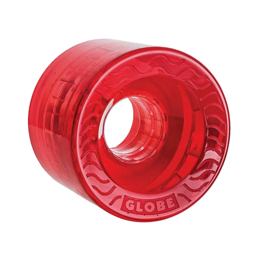 Globe Skate Retro Flex Cruiser 58Mm Wheel - Clear Red 1