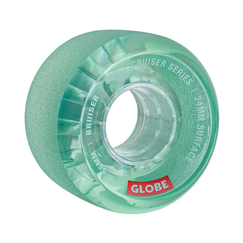 Globe Skate Bruiser 55Mm Wheel - Clear Aqua 1