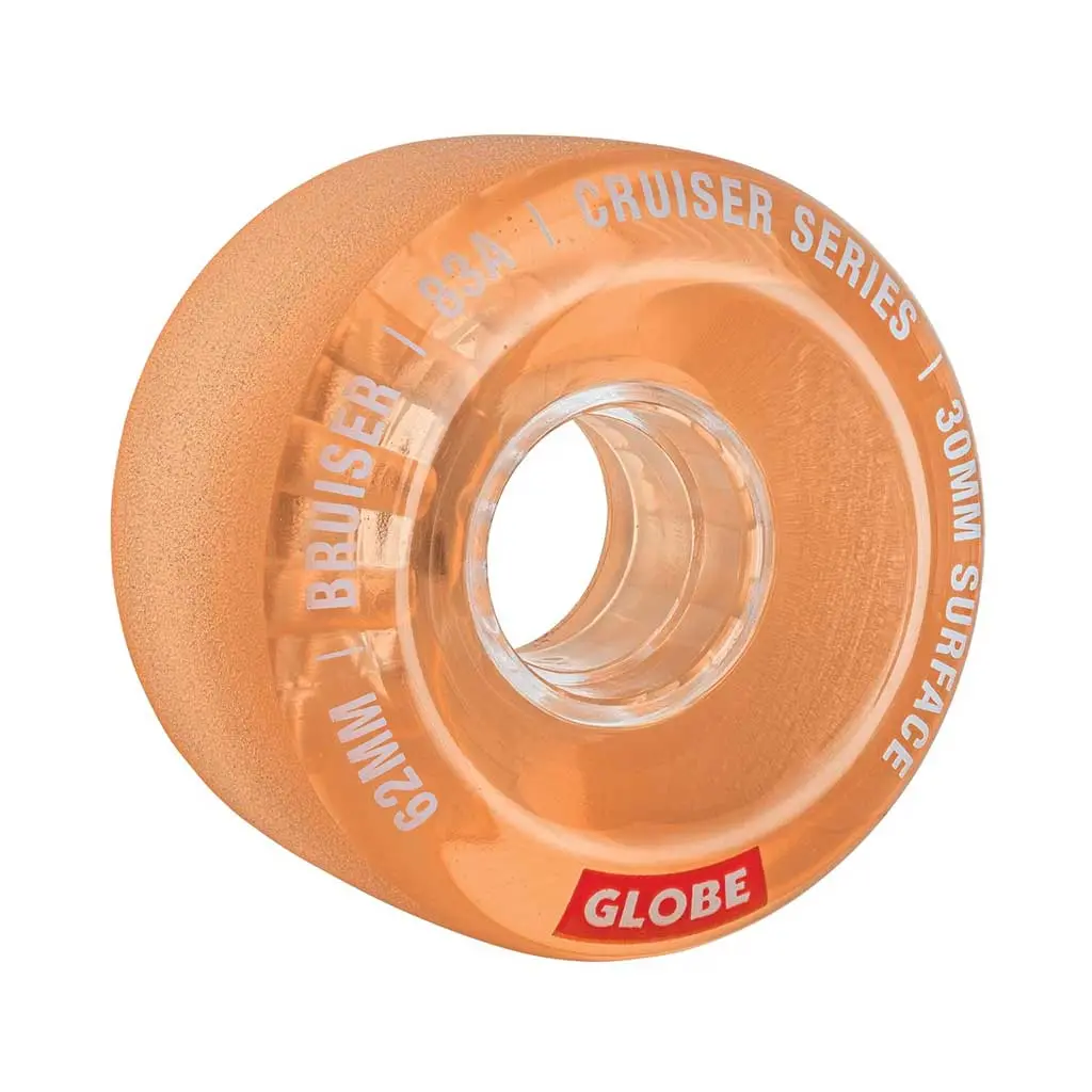 Globe Skate Bruiser 62Mm Wheel - Clear Coral 1