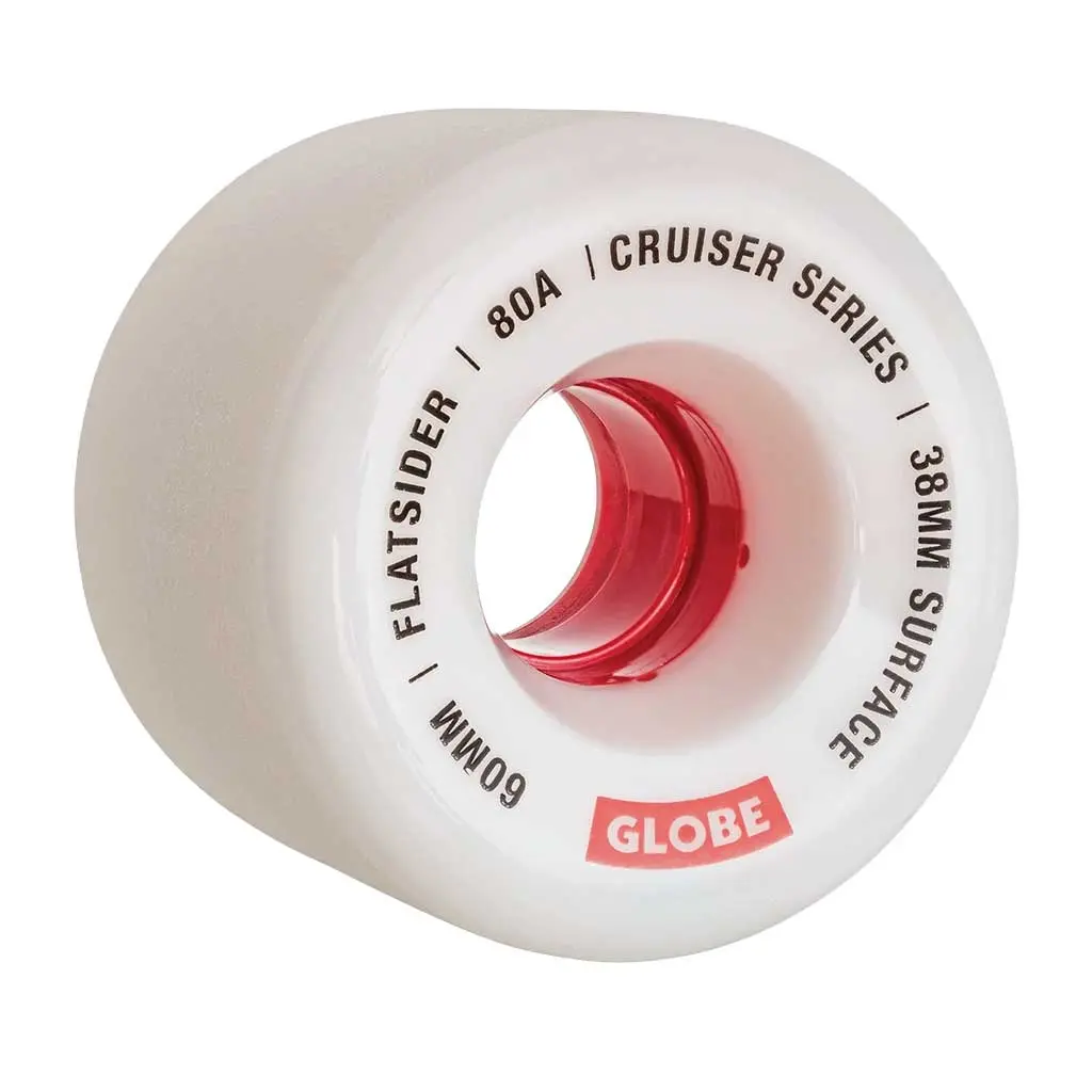 Globe Skate Flatslider 60Mm Wheel - White/Red 1