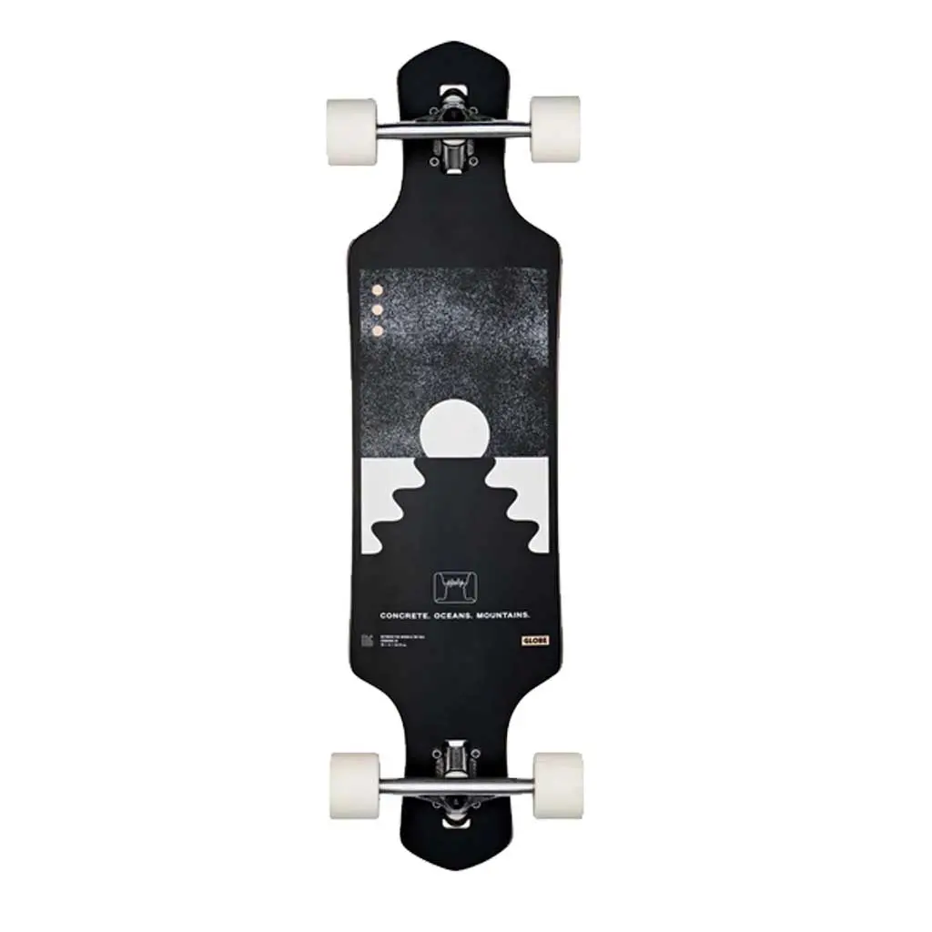 Globe Geminon 35" Complete Longboard - Tidal Force/Black 1