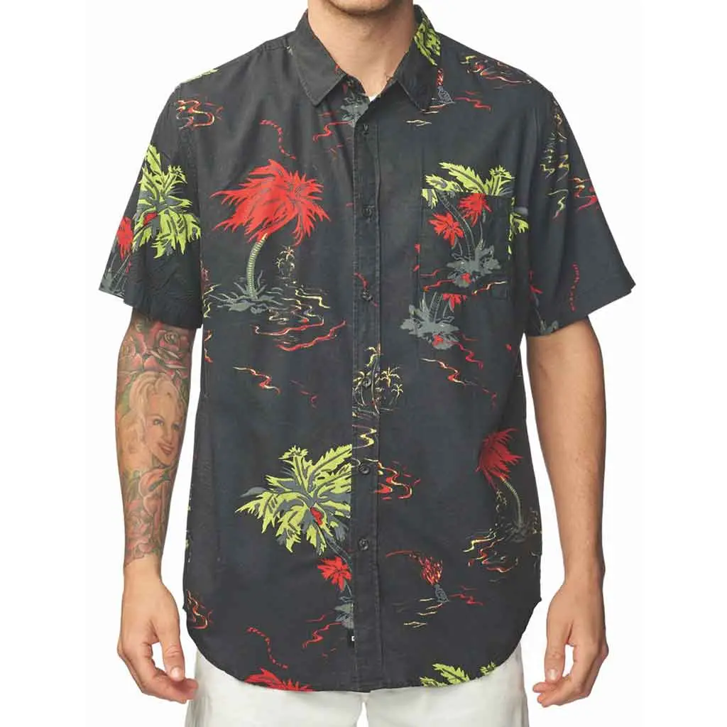 Globe Fossil Stranded Ss Shirt - Vintage Black 1