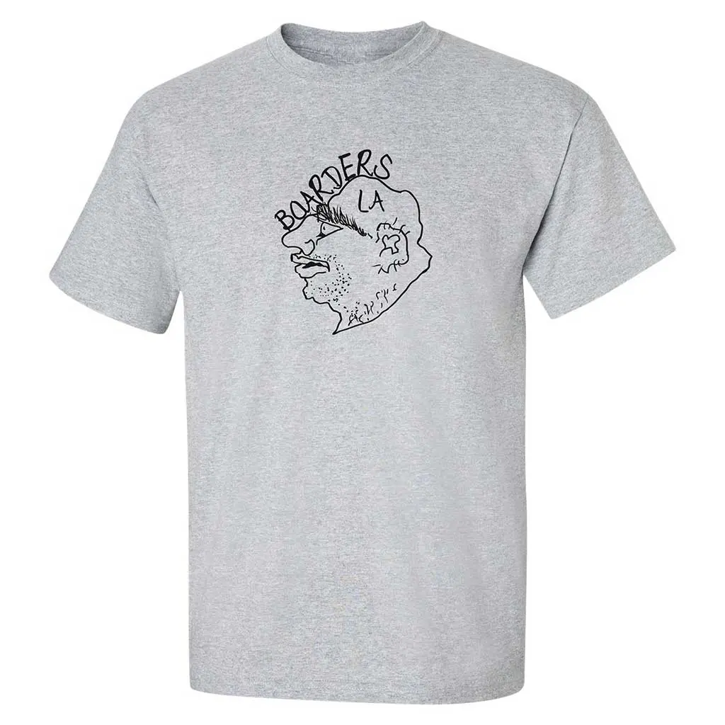 Boarders X Gonz Tee - Heather Grey 1