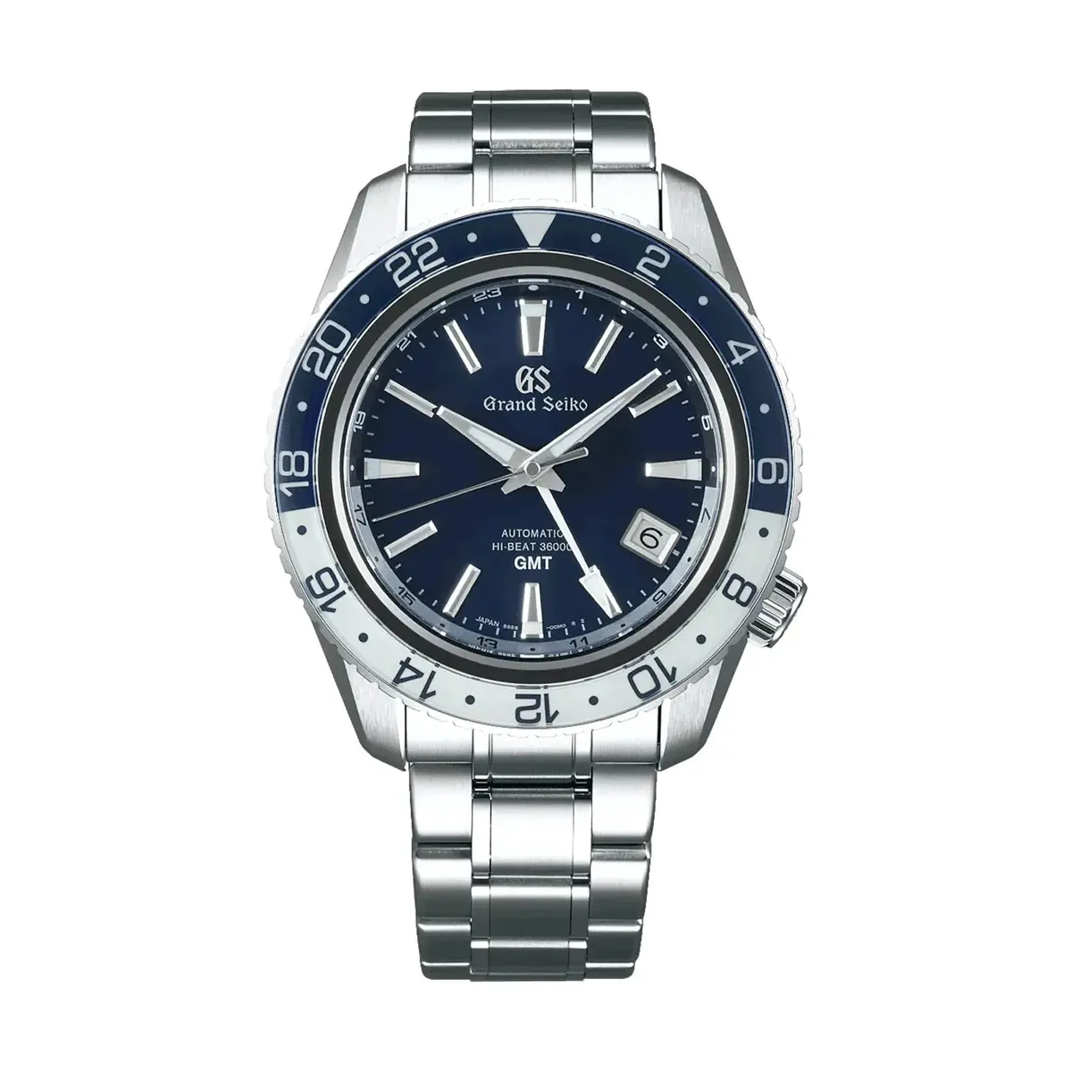 Sbgj237 Sport Hi-Beat 36000 Gmt 44.2Mm - Blue On Bracelet 1