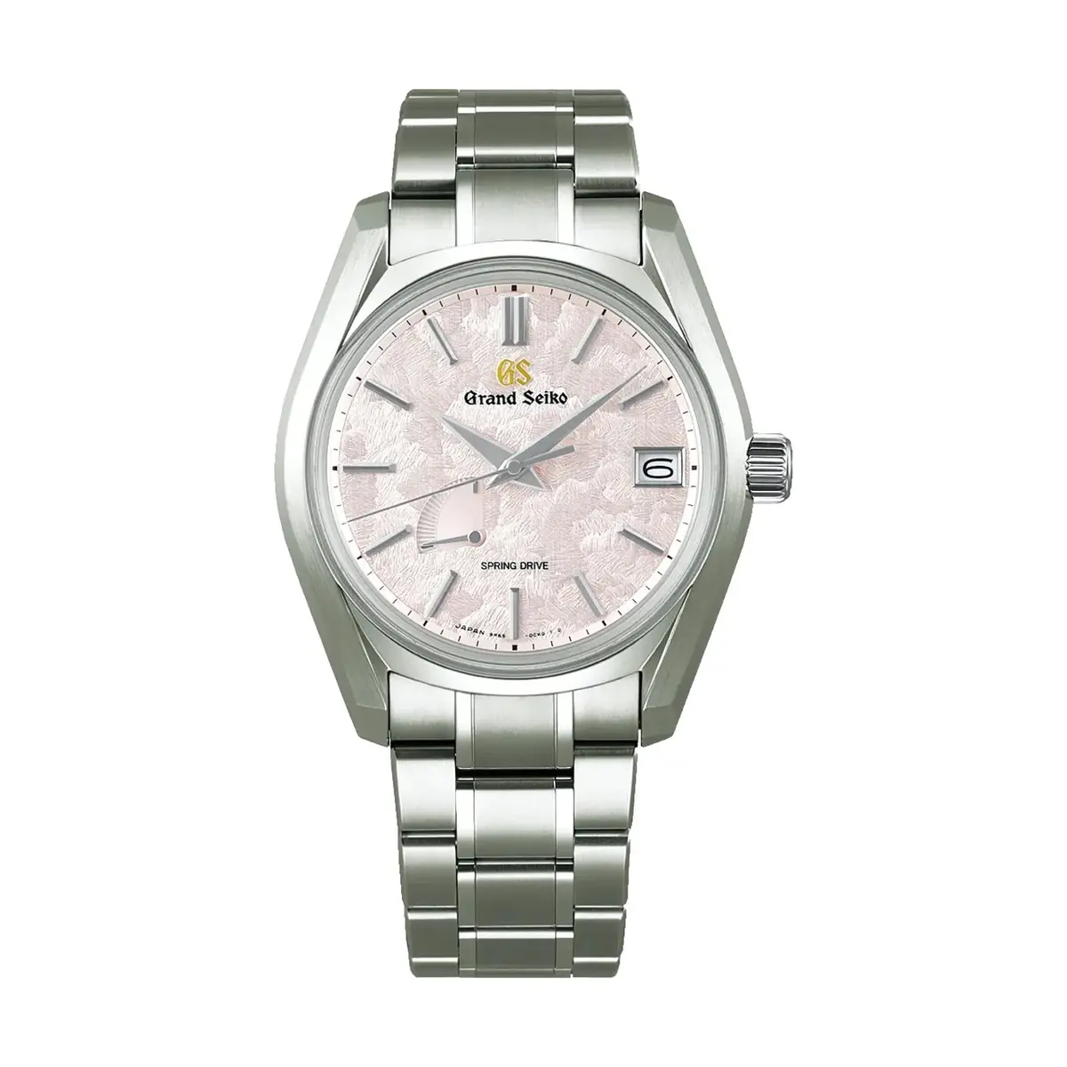 Sbga413 "Spring Shunbun" Heritage Spring Drive 40Mm - Pink On Bracelet 1
