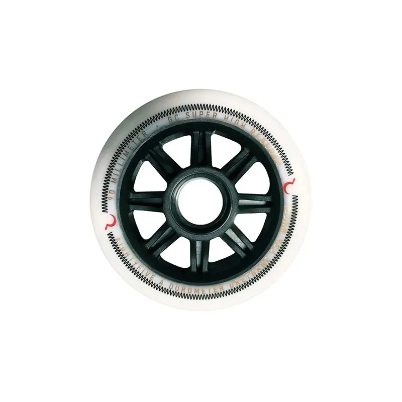 Ground Control Shr Fsk Wheels White 90Mm / 85A (4) 1