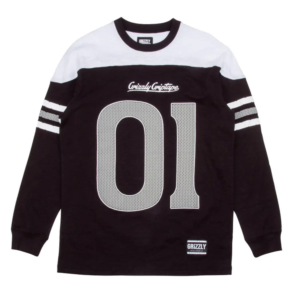 Grizzly 12Th Man Football Top - Black 1