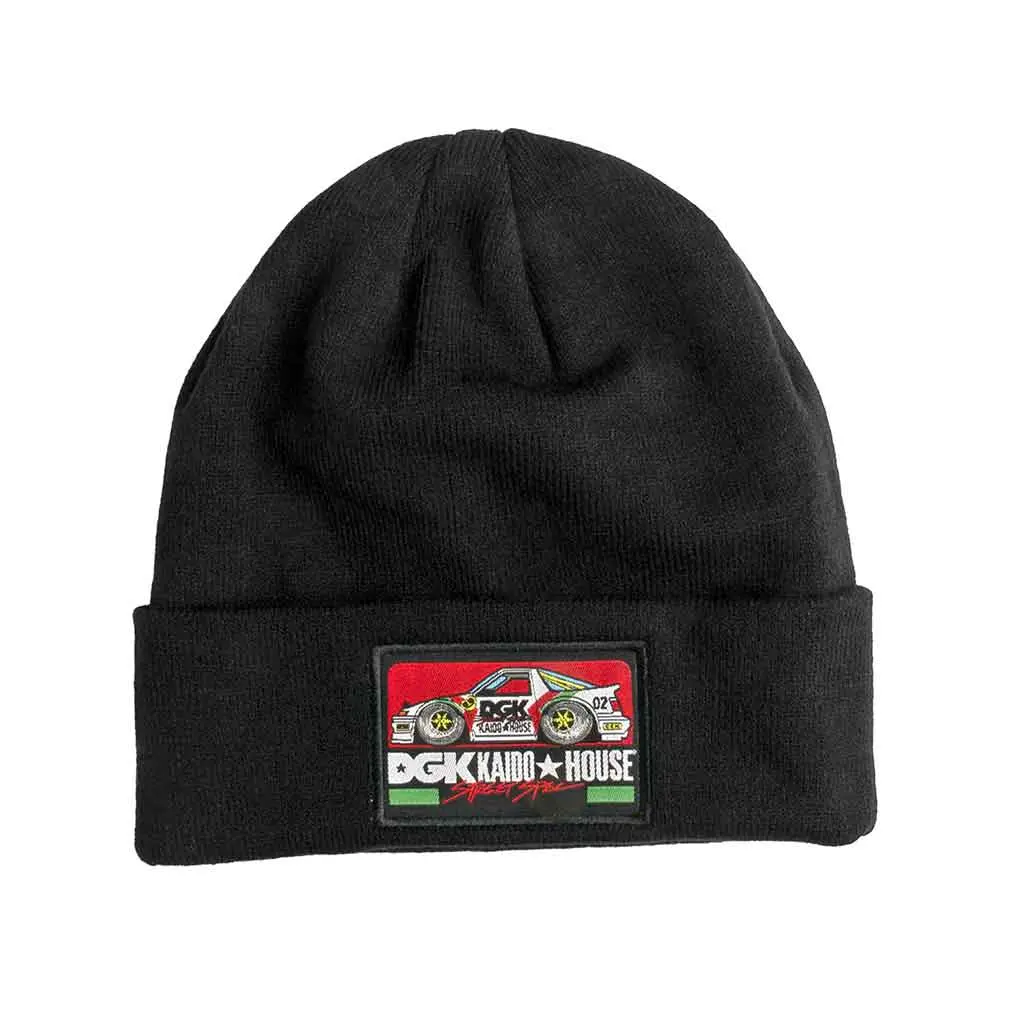 Dgk X Kaido House Camber Beanie - Black 1